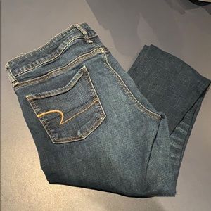 American Eagle skinny jeans medium wash